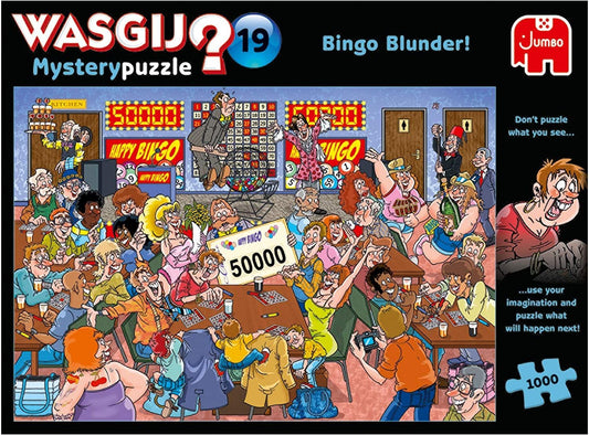Wasgij Mystery 19 - Bingo Blunder - 1000 Piece Jigsaw Puzzle