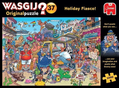 Wasgij Original 37 Holiday Fiasco! - 1000 Piece Jigsaw Puzzle