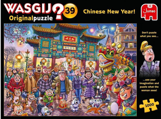 Wasgij Original 39 Chinese New Year! - 1000 Piece Jigsaw Puzzle