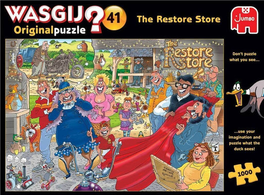 Wasgij Original 41 The Restore Store - 1000 Piece Jigsaw Puzzle