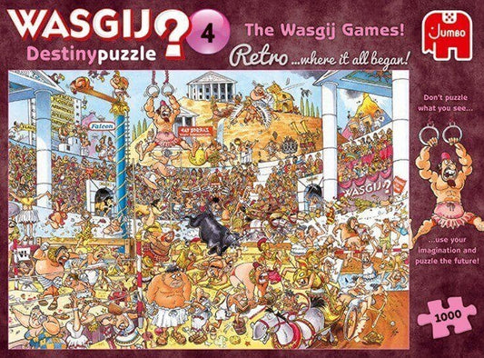 Jumbo, Wasgij, Mystery 22 - Wasgij Winter Games!, Unique Collectable Jigsaw  Puzzle for Adults, 1,000 Piece