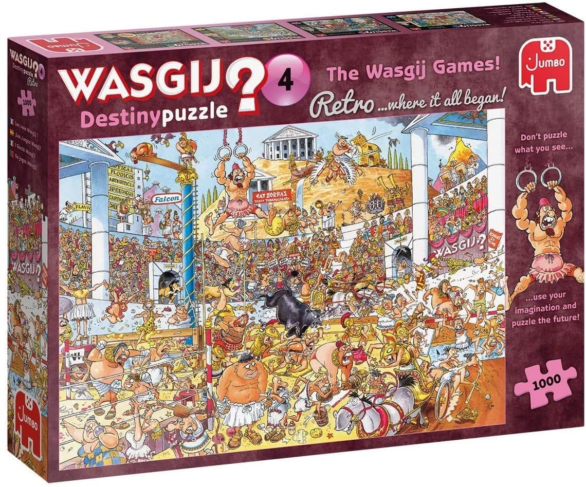 Wasgij Retro Destiny 4 Wasgij Games - 1000 Piece Jigsaw Puzzle