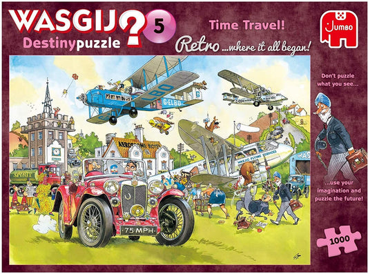 Wasgij Retro Destiny 5 Time Travel! - 1000 Piece Jigsaw Puzzle