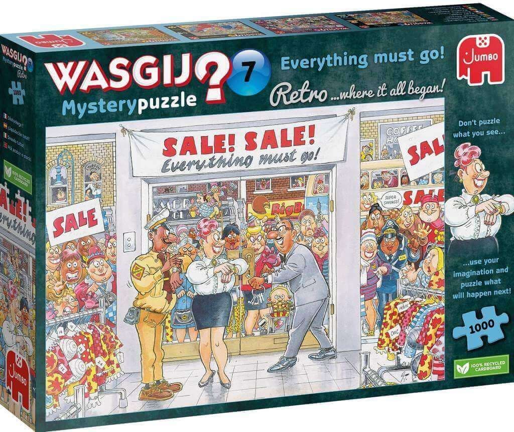 Wasgij Retro Mystery 7 Everything Must Go! - 1000 Piece Jigsaw Puzzle