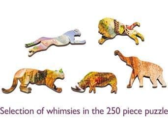 Wentworth - Elephant Savanna - 250 Piece Wooden Jigsaw Puzzle