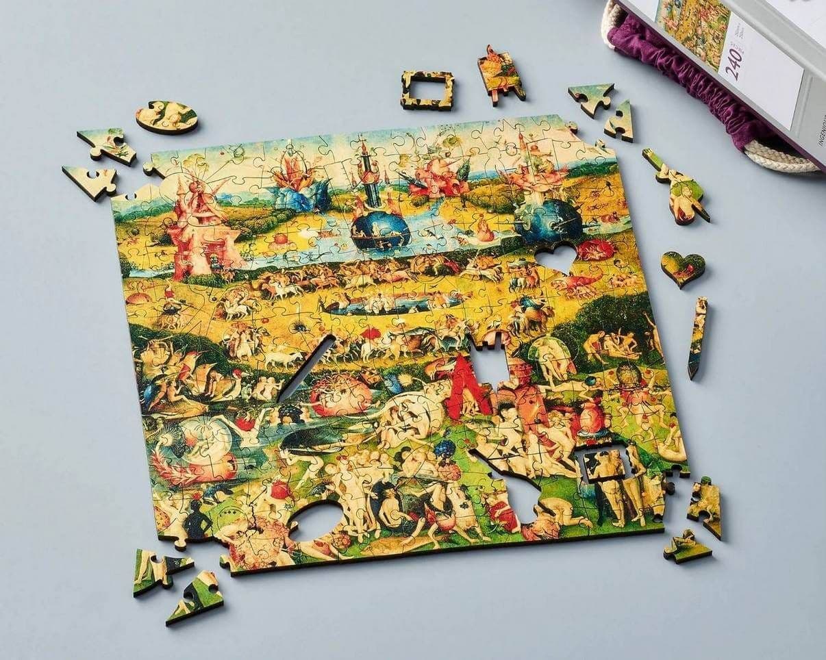 Wentworth - Garden of Earthly Delights - 240 Piece Wooden Jigsaw Puzzle