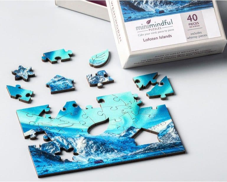 Wentworth - Lofoten Islands - 40 Piece Wooden Jigsaw Puzzle