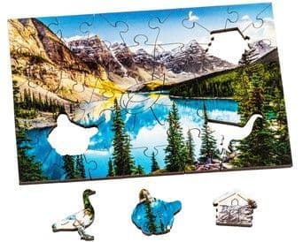 Wentworth - Moraine Lake - 40 Piece Wooden Jigsaw Puzzle