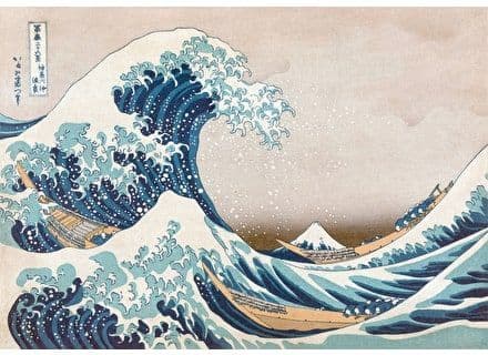 Wentworth - The Great Wave off Kanagawa - 40 Piece Wooden Jigsaw Puzzle