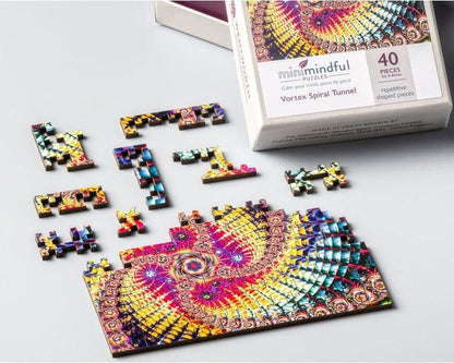 Wentworth - Vortex Spiral Tunnel - 40 Piece Wooden Jigsaw Puzzle