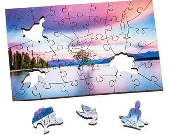Wentworth - Wanaka Tree - 40 Piece Wooden Jigsaw Puzzle
