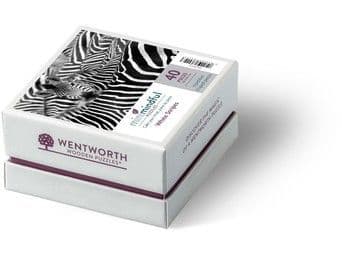 Wentworth - White Stripes - 40 Piece Wooden Jigsaw Puzzle