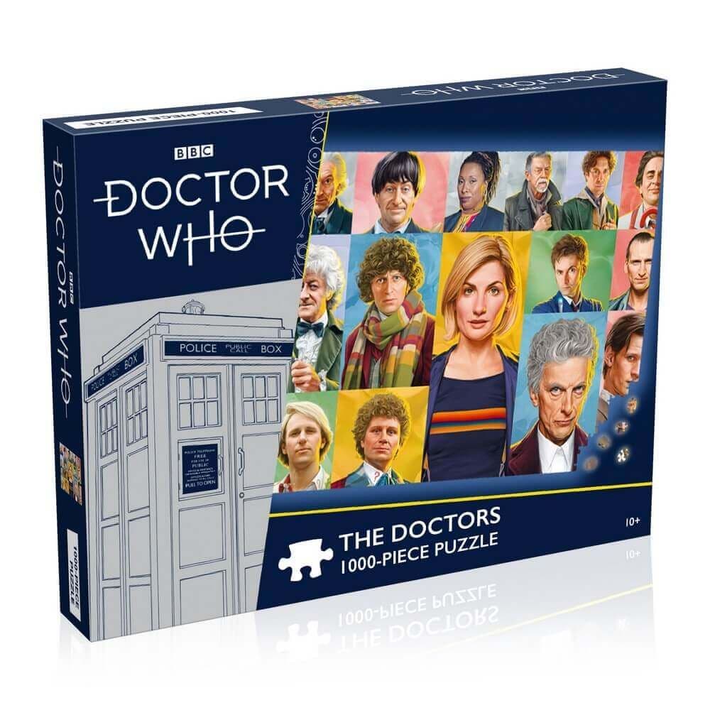 Winning Moves - Doctor Who The Doctors - 1000  Piece Jigsaw Puzzle