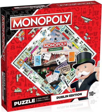 Winning Moves - Dublin Monopoly Jigsaw - 1000 Piece Jigsaw Puzzle