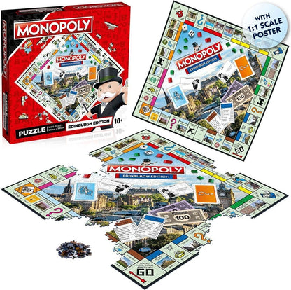 Winning Moves - Edinburgh Monopoly Jigsaw - 1000 Piece Jigsaw Puzzle