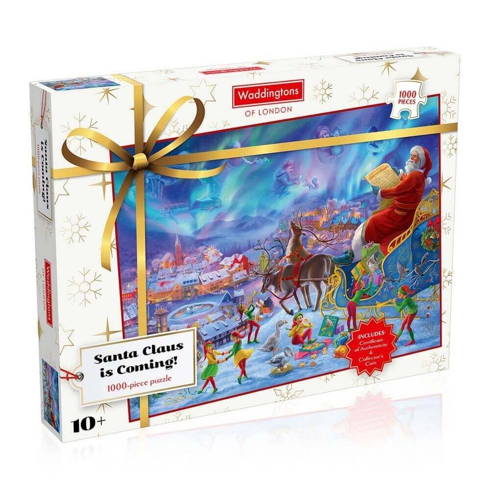 Winning Moves - Santa Claus is Coming - 1000 Piece Jigsaw Puzzle