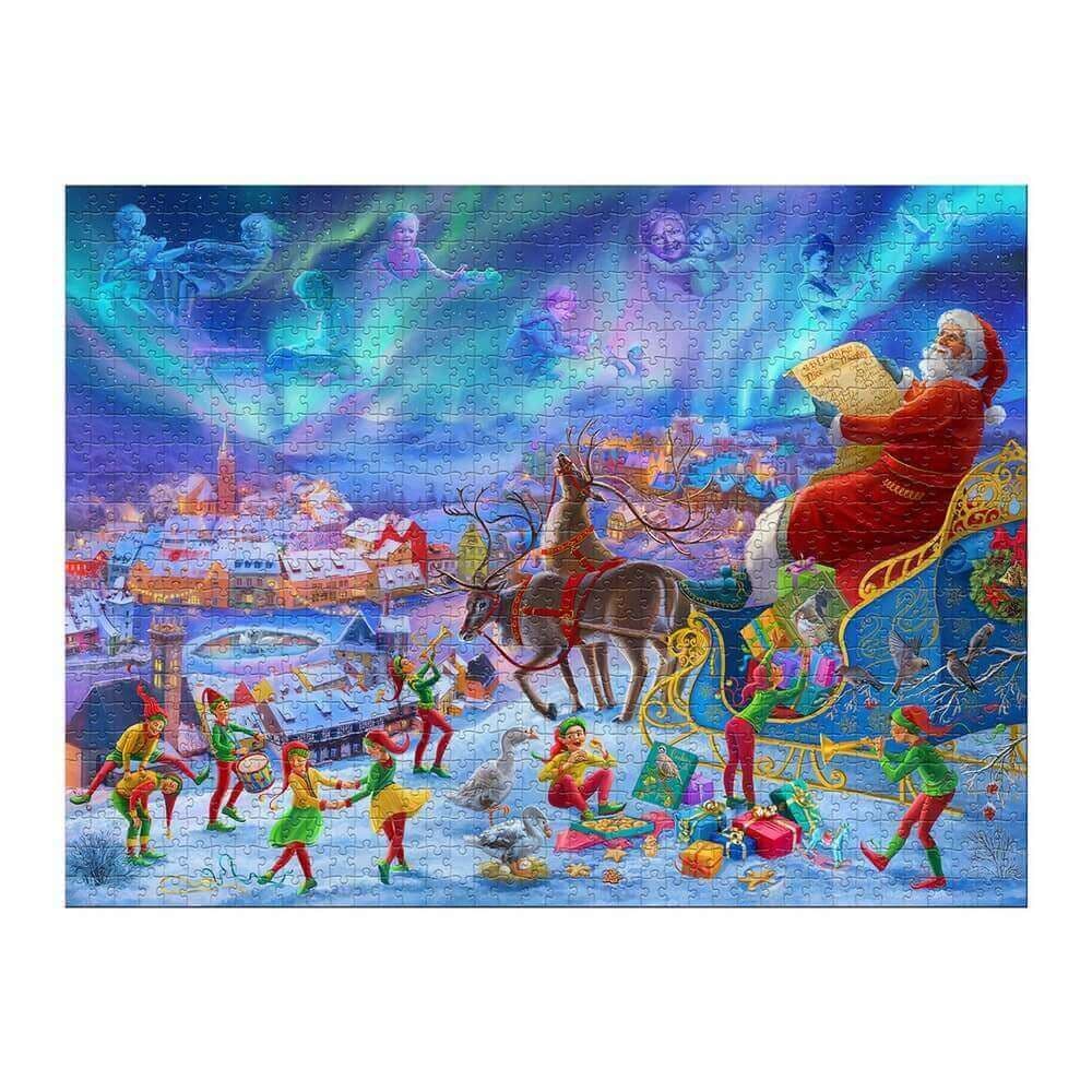 Winning Moves - Santa Claus is Coming - 1000 Piece Jigsaw Puzzle