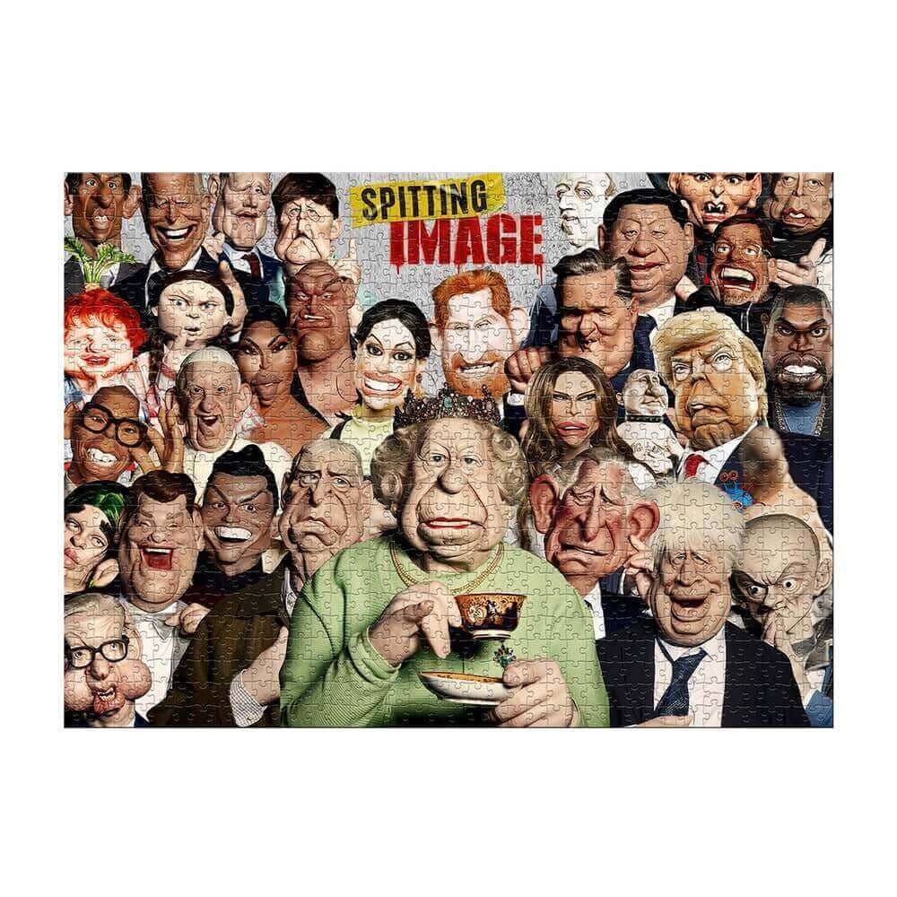 Winning Moves - Spitting Image Puzzle - 1000 Piece Jigsaw Puzzle